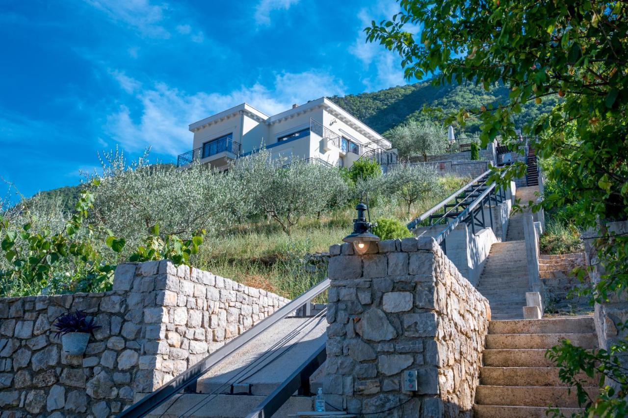Stoliva Residence With Infinity Pool Котор Экстерьер фото