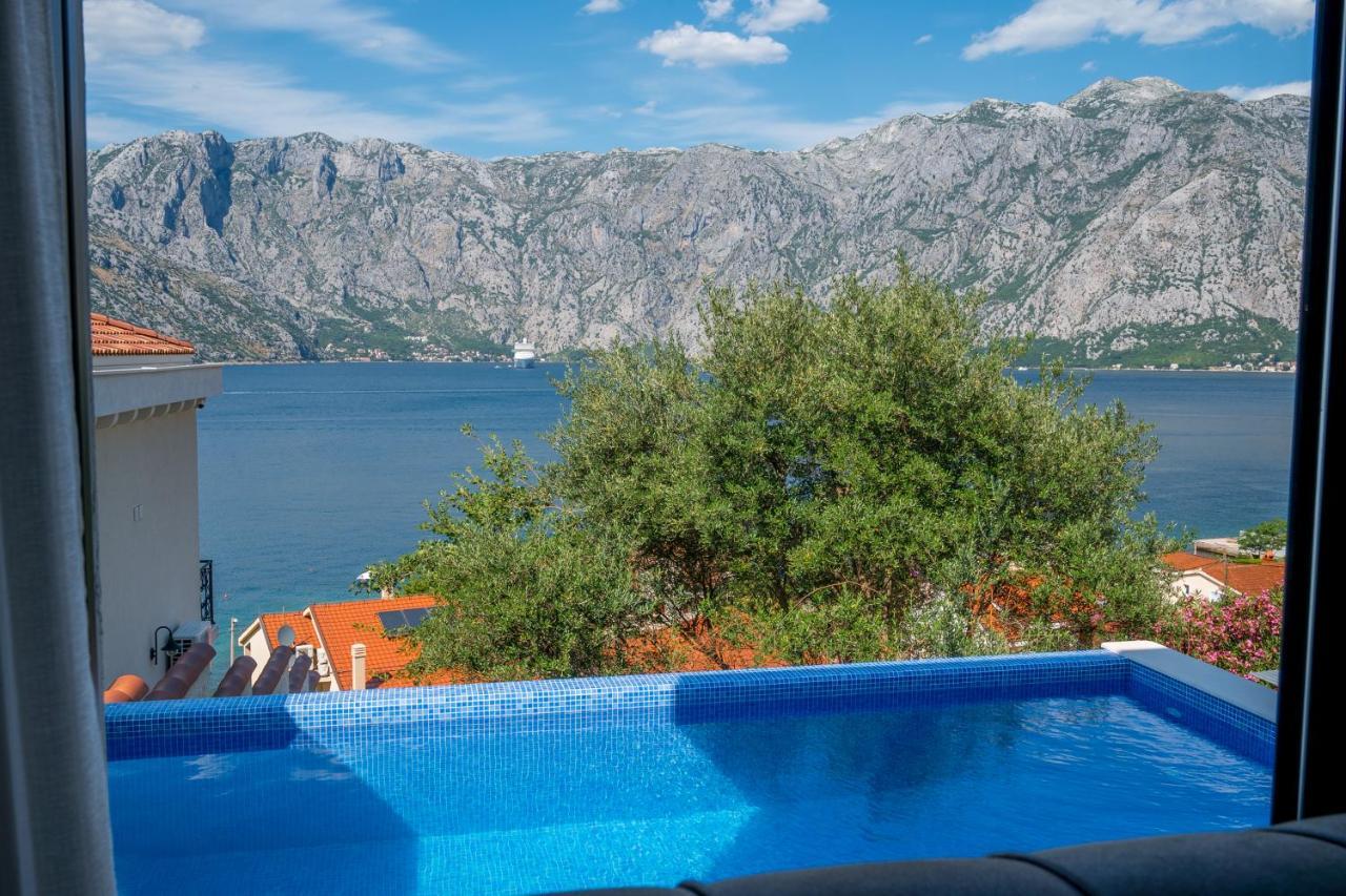 Stoliva Residence With Infinity Pool Котор Экстерьер фото