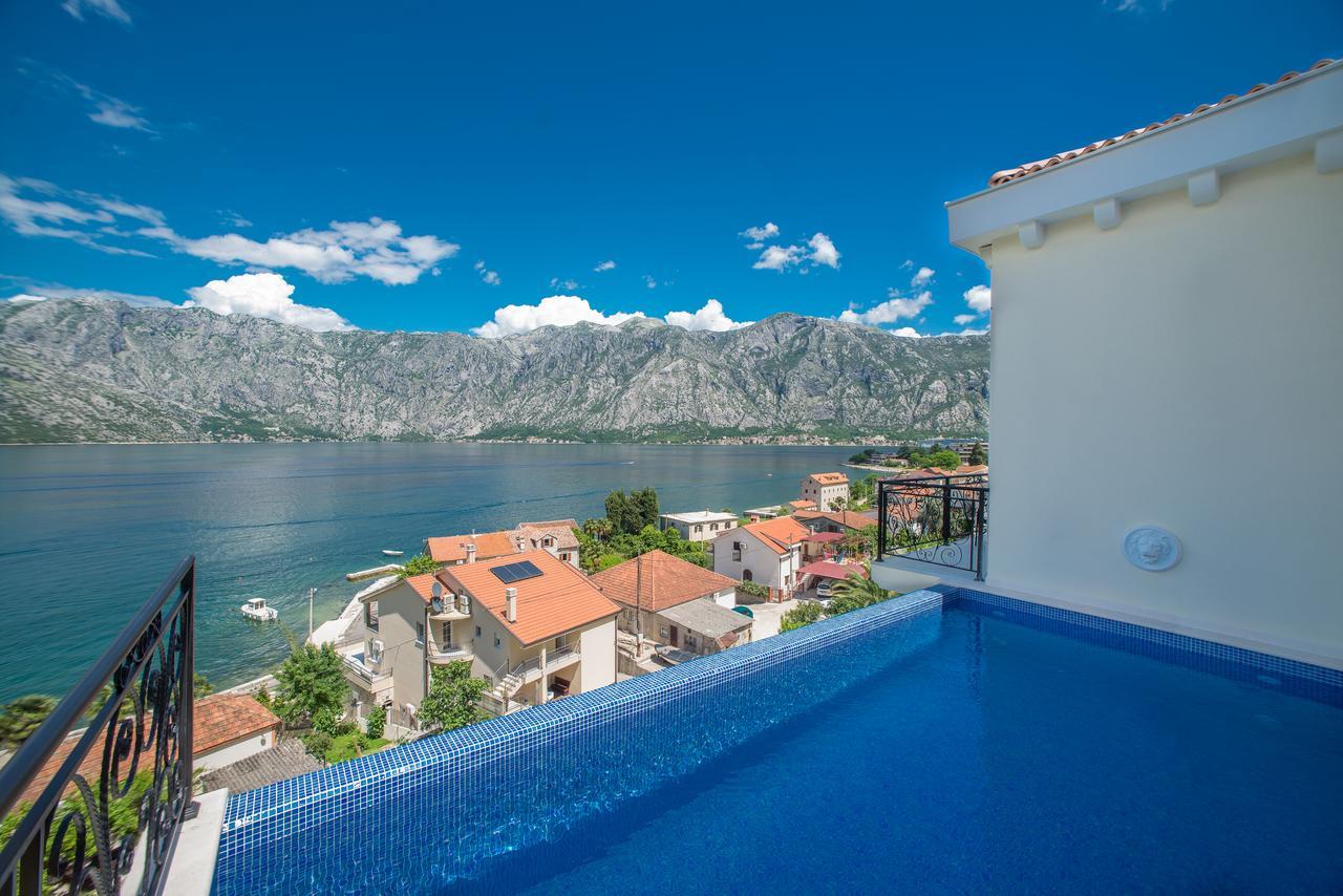 Stoliva Residence With Infinity Pool Котор Экстерьер фото